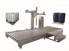 帶軌道半自動200L灌裝機
